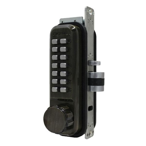 Lockey - 2930-DC - Narrow-Stile Mechanical Keypad Keyless Knob - Passage - Double Combination - UHS Hardware