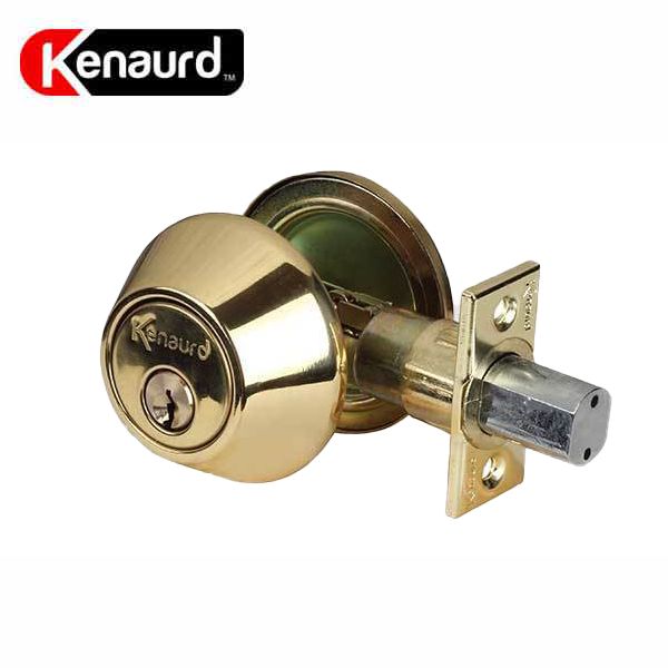 Premium Single Cylinder Deadbolt Lock - Polished Brass (SC1 /KW1) - UHS Hardware