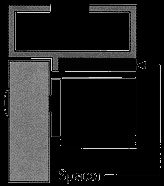 Seco-Larm - Plate Spacer - 3/16" for 600-lb Series Electromagnetic Locks - Indoor - UHS Hardware