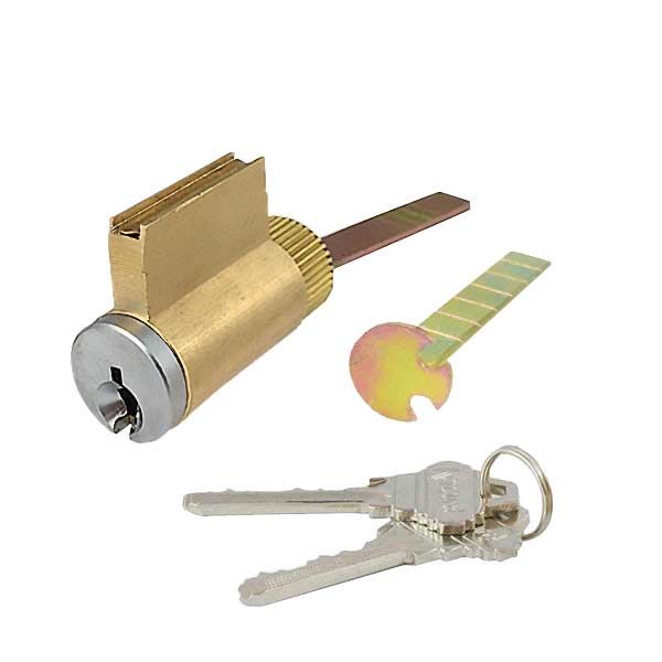 Premium Key-In-Knob (KIK) Cylinder – 26D – Satin Chrome – (SC1 / KW1) - UHS Hardware