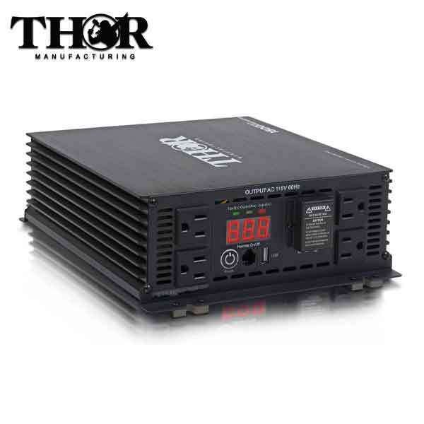 THOR - THMS1500 - 1500 Watt Power Inverter - w/ USB 2.1 - UHS Hardware