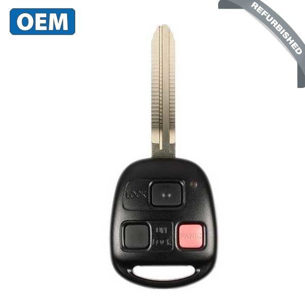 2010-2015 Toyota FJ Cruiser / 3-Button Remote Head Key / PN: 89070-35140 / HYQ12BBT (G Chip) (OEM) - UHS Hardware