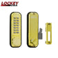 Lockey - 2500 - Mechanical Keypad - Keyless Hook Bolt Lock - Knob - for Sliding Glass Doors - UHS Hardware