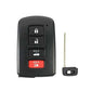 2012-2019 Toyota /  4-Button Smart Key SHELL / HYQ14FBA (SKS-TOY-107) - UHS Hardware