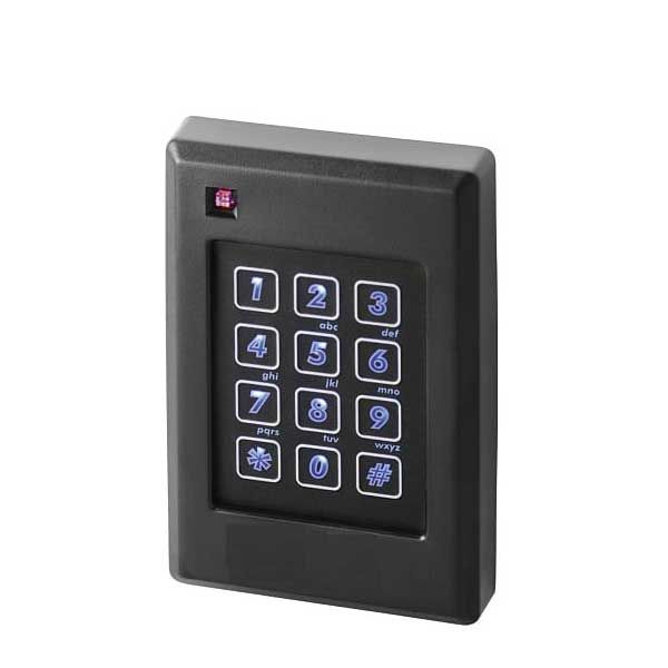 ZKTeco - KR502H - Outdoor / Indoor Weigand HID Reader w/ Keypad - 26 Bit - 125 KHz HID Card Reader - Single Gang - UHS Hardware