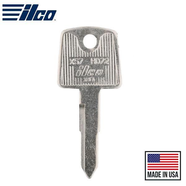 HD72 / X57 - Honda - Motorcycle / ATV Key Blank - ILCO - UHS Hardware