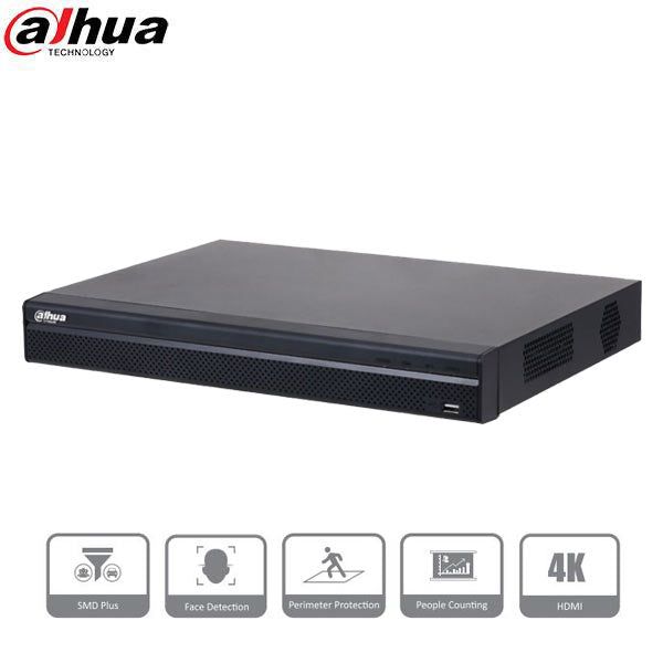 Dahua / 16 Channel / 8MP / 4K NVR / 2 SATA / 8TB HDD / DH-N42C3P8 - UHS Hardware