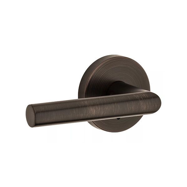 Kwikset - 9117 - Milan Privacy Lever with Round Rose - Privacy - 11P - Venetian Bronze - Grade 2 - UHS Hardware