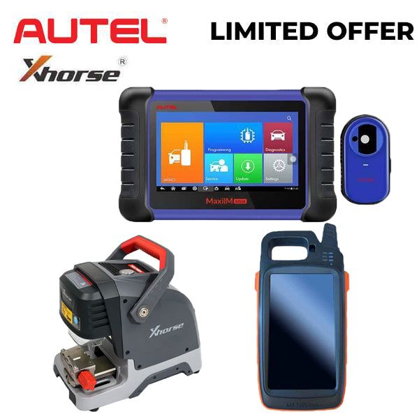 Autel IM508 + XHorse Dolphin Portable Cutter + Key Tool Max - UHS Hardware