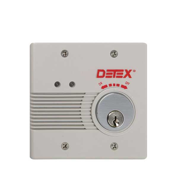 Detex - DTX-EAX-2500F - Exit Alarm - Flush Mount - Extended Bypass - AC/DC - UHS Hardware