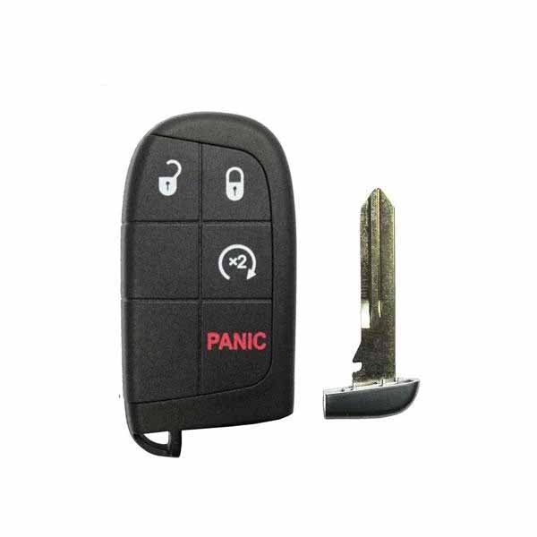 2011-2020 Dodge Chrysler / 4-Button Smart Key / PN: 68066350 AD / M3N-40821302 (AFM-RSK-DDG-302-4B) - UHS Hardware