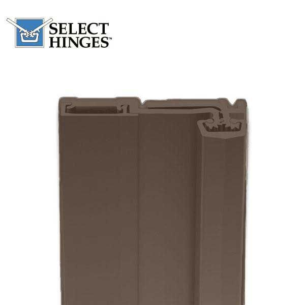 Select Hinges - 21 - 85" - Geared Full Service Continuous Hinge - Dark Bronze - Heavy Duty - UHS Hardware