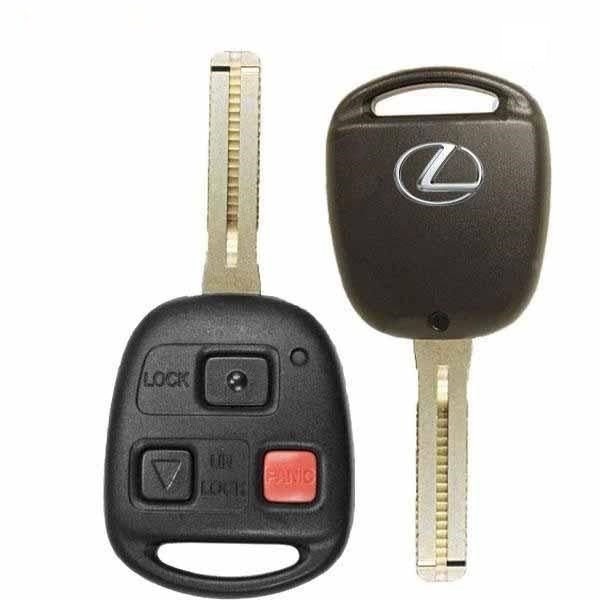 1999-2003 Lexus RX300 / 3-Button Remote Head Key / PN: 89070-48020 / NI4TMTX-1 (OEM Refurb) - UHS Hardware