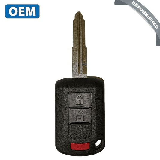 2013-2020 Mitsubishi Mirage / 3-Button Remote Head Key / PN: 6370B904 / OUCJ166N (OEM) - UHS Hardware