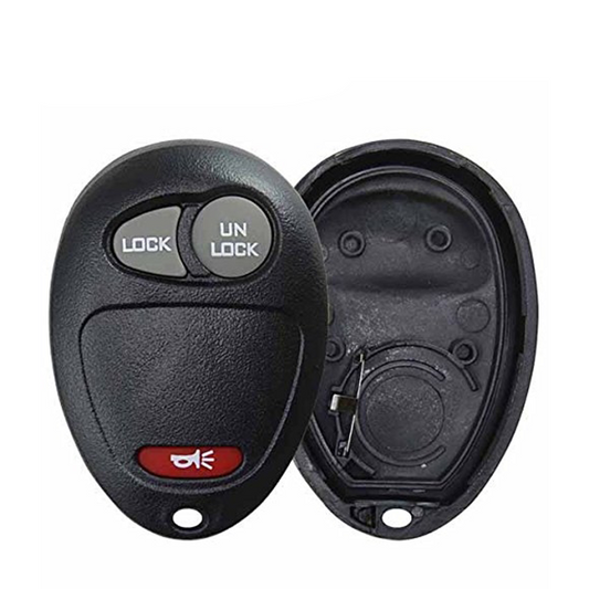 2004-2011 GM Keyless Entry Remote SHELL for L2C0007T - Black (ORS-GM-1097-21) - UHS Hardware
