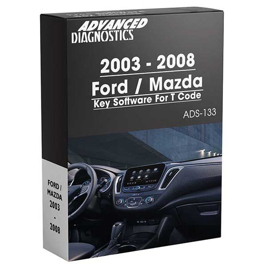 Advanced Diagnostics - ADS133 - 2003-2008 - Ford / Mazda Coded Key Software For T Code - Category A - UHS Hardware