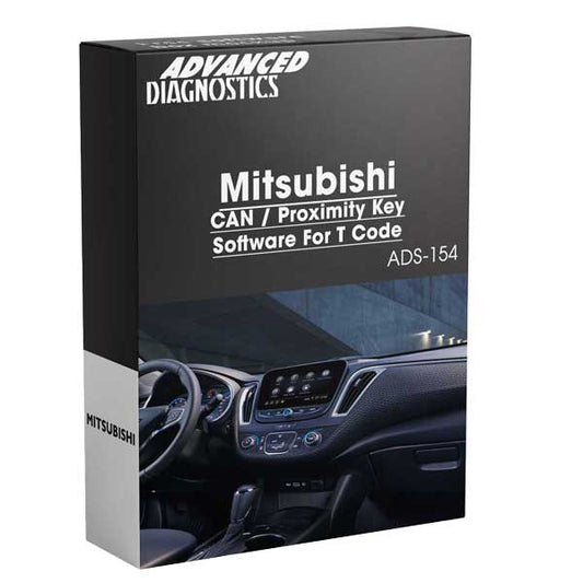 Advanced Diagnostics - ADS154 - Mitsubishi CAN / Proximity Key Software For T Code - Category A - UHS Hardware