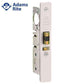 Adams Rite - 4511 -  Standard Duty Deadlatch - 1-1/8" Backset - LH /RHR - Mortised  2-5/8"  - FLT/ST - Radial Faceplate - Aluminum - Metal Door - UHS Hardware