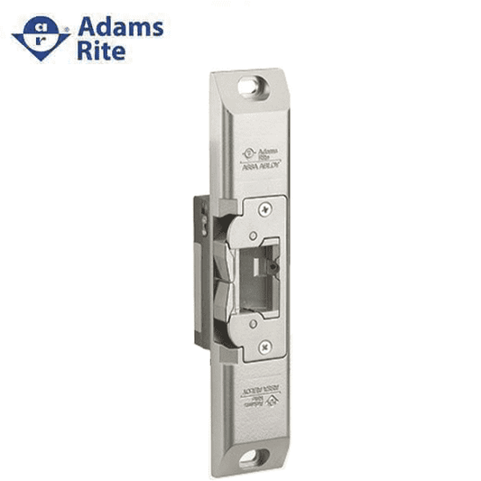 Adams Rite - 74R1 - Electric Strike for Narrow Stile Rim Exit Devices - 3/4" Pullman Latchbolt - Anodized Aluminum - Fail Safe/Fail Secure - 12/24 VDC - UHS Hardware