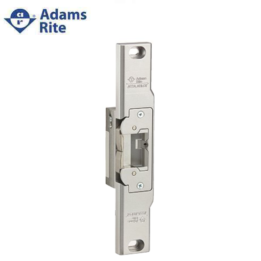 Adams Rite - 74R2 - Electric Strike for Narrow Stile Rim Exit Devices - 1/2" Pullman Latchbolt - Anodized Aluminum - Fail Safe/Fail Secure - 12/24 VDC - UHS Hardware