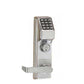 Alarm Lock Trilogy - DL2700CRR - LH - Keypad Mortise Lever Set - 26D - Satin Chrome - Grade 1 - UHS Hardware