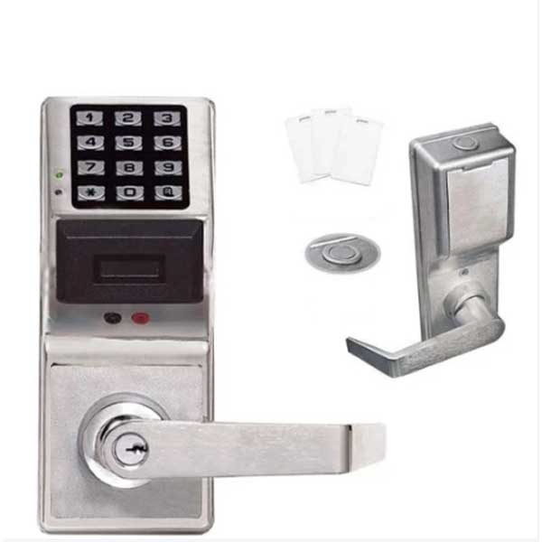 Alarm Lock Trilogy - PDL4100 - Digital PROX Keypad Lever Set w/ Audit Trail & Privacy Feature - 26D - Satin Chrome - UHS Hardware