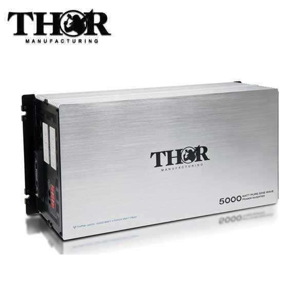 THOR - THPW5000 - 5000 Watt Pure Sine Wave Power Inverter - w/ USB 2.1 - UHS Hardware