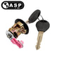 1997-2007 Nissan Infiniti Subaru / DA34 / Driver or Passenger Side Door Lock Cylinder / Coded/  D-16-129 (ASP) - UHS Hardware