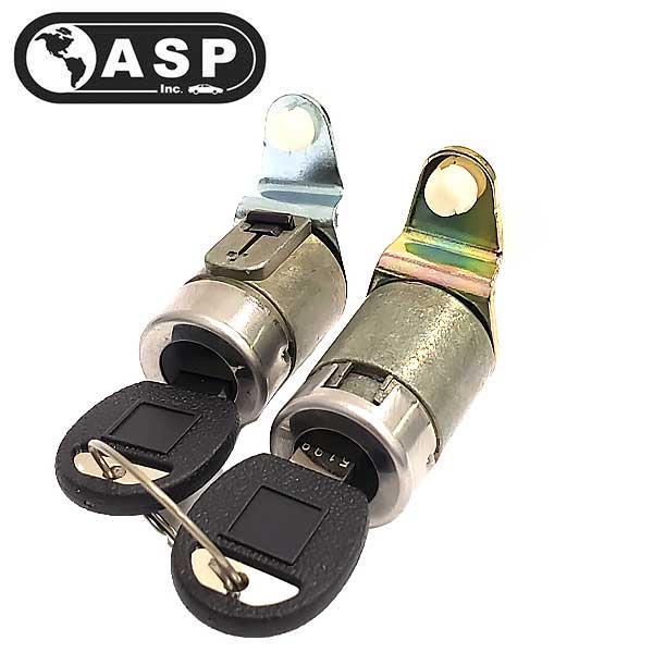 1991-2002 GM Trucks / GMA/K / Driver & Passenger / Door Lock Cylinder / Coded / Chrome / DL1539 (ASP) - UHS Hardware