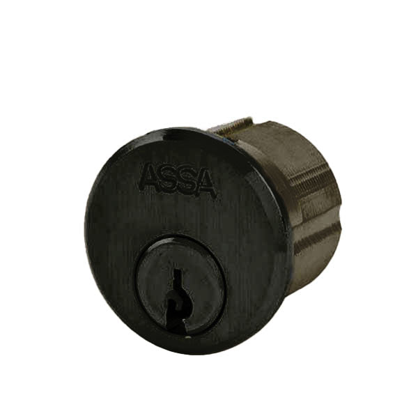 ASSA - MAX+ / Maximum + Security Mortise Cylinder - Adams Rite Cam - 1-1/2" - 624 - Dark Oxidized Bronze - UHS Hardware