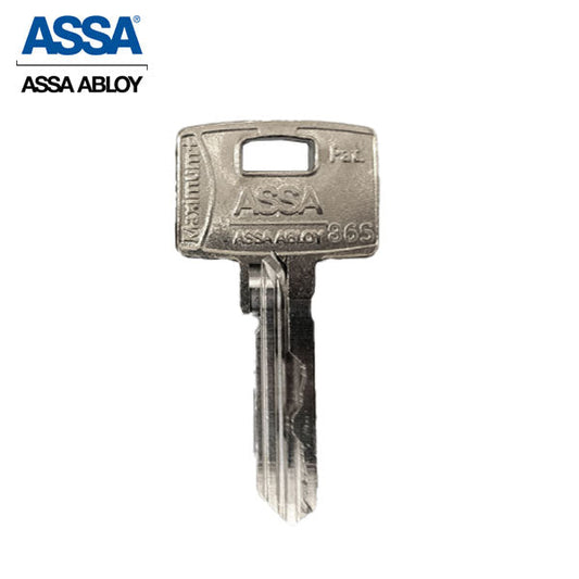 ASSA - MAX+ / Maximum + Security Restricted Key Blank - UHS Hardware