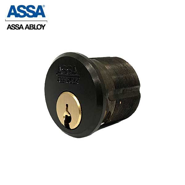 ASSA - MAX+ / Maximum + Security Restricted Mortise Cylinder - 1-1/8" - 624 - Dark Oxidized Bronze - UHS Hardware