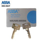 ASSA - MAX+ / Maximum + Security Mortise Cylinder - Adams Rite Cam - 1-1/2" - 626 - Satin Chrome - UHS Hardware