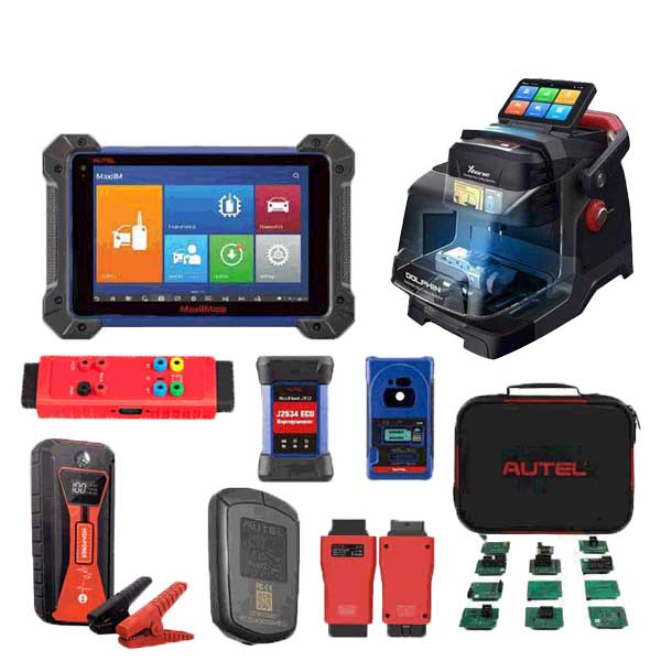 Autel IM608 Pro Full Kit & Xhorse Dolphin 2 XP005L - Key Cutting and Programing Bundle - UHS Hardware