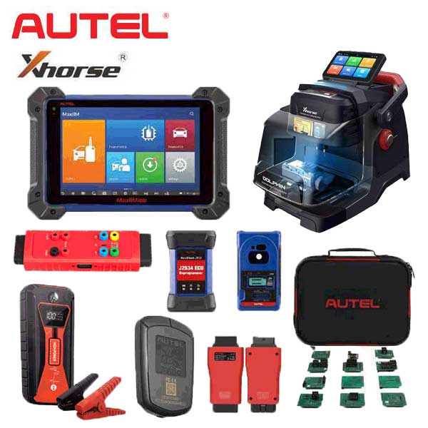 Autel IM608 Pro Full Kit & Xhorse Dolphin 2 XP005L - Key Cutting and Programing Bundle - UHS Hardware