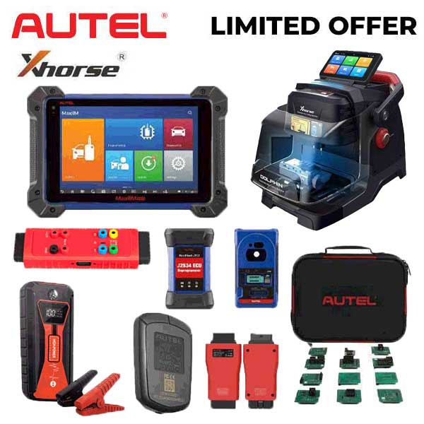 Autel IM608 Pro Full Kit & Xhorse Dolphin 2 XP005L - Key Cutting and Programing Bundle - UHS Hardware