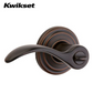Kwikset - 740PML - Pembroke Door Lever Set  - Keyed Entry - Round Rose - 11P - Venetian Bronze - Grade 2 - UHS Hardware