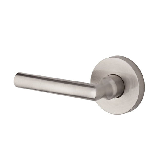 Baldwin Reserve - Non-Turning One-Sided Surface Mount Dummy Door Lever - Single Cyl Deadbolt - 150 - Satin Nickel - UHS Hardware