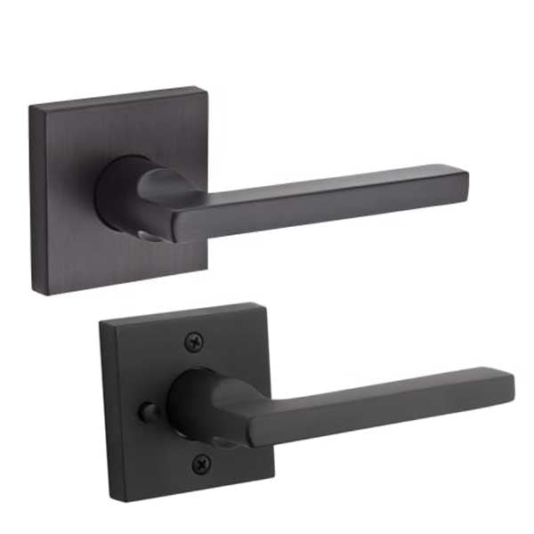 Baldwin Reserve - PV.SQU.CSR - Contemporary Square Lever - Square Rose - 112 - Venetian Bronze - Privacy - Grade 2 - RH - UHS Hardware