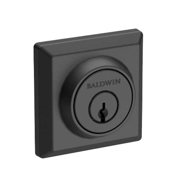 Baldwin Reserve - SC.TRD - Traditional Square Deadbolt - Singl Cyl - 112 - Venetian Bronze- Grade 2 - UHS Hardware