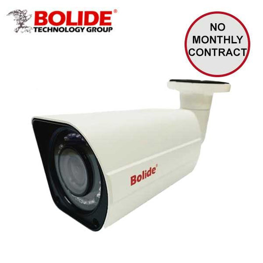 Bolide - BC1536-AHN-12-24 - HDCVI / 5MP / 4MP / 2MP / Bullet Camera / Varifocal / 3.3-12mm Lens / Outdoor / IP66 / 40m IR / 12VDC - 24VAC Dual Voltage / White Finish - UHS Hardware