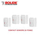 Bolide - Wireless Alarm Security Kit - 9 Pieces - Motion Sensors / Smart Plug / Central Hub - App Controlled - White - UHS Hardware