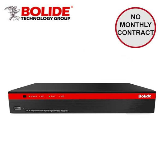 Bolide / Hybrid DVR / 16 Channel / Control Over Coax / 5MP / 4K / 16TB HDD / SVR9516H - UHS Hardware