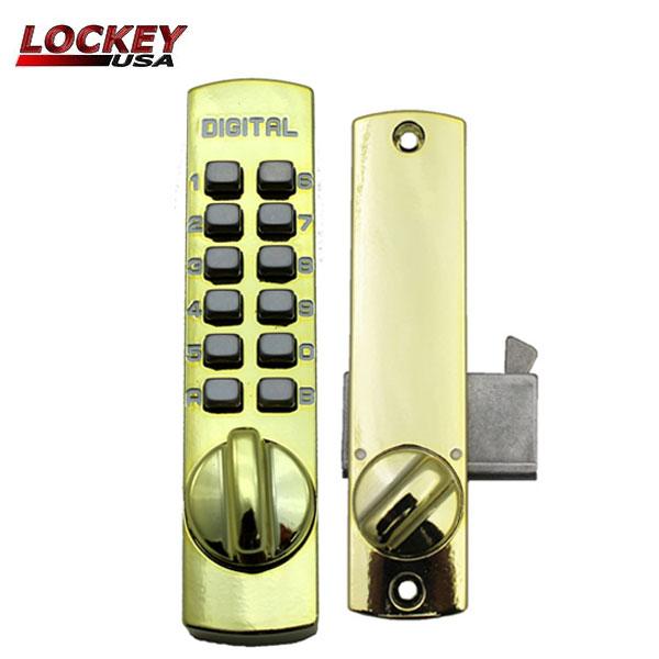 Lockey - C150 - Mechanical Keypad Keyless Hook Bolt - for Sliding Glass Doors - UHS Hardware