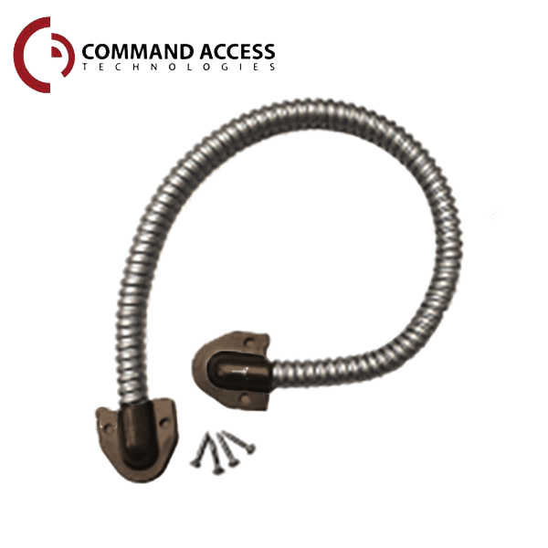 Command Access - Power Transfer Narrow Door Loop - 18" Length - Duronatic Bronze - UHS Hardware