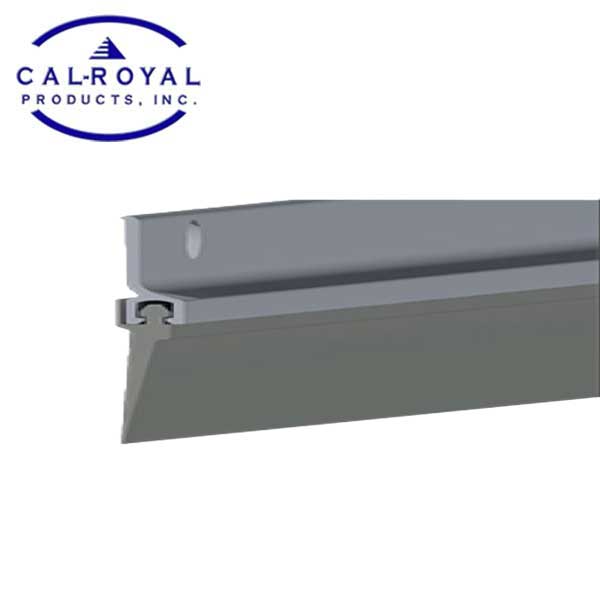 Cal-Royal - Door Bottom Sweeps - 7/8" x 1/4" - 3 FT - Aluminum - Vinyl Insert - UHS Hardware