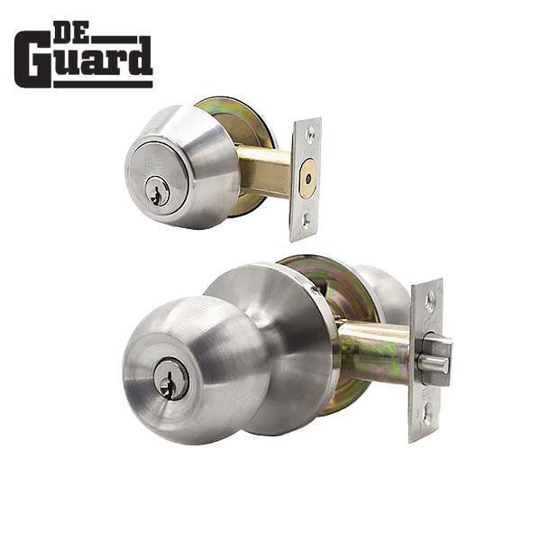 Premium Combo Lockset - Stainless Steel - Entrance - Grade 3 - KW1 - UHS Hardware