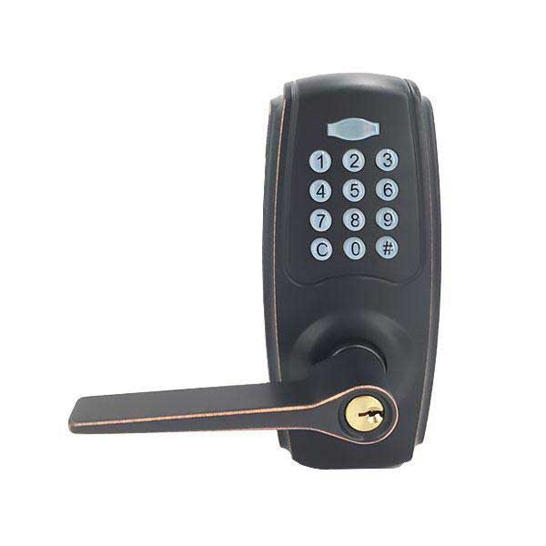 Premium Commercial Electronic Keypad Lever Set – ORB – Oil Rubbed Bronze -16B – Grade 2 - UHS Hardware