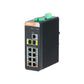 Dahua / PoE Ethernet Switch / Industrial / 8-Port / 48-57 VDC / 120W / Managed / PFS4210-8GT-DP - UHS Hardware