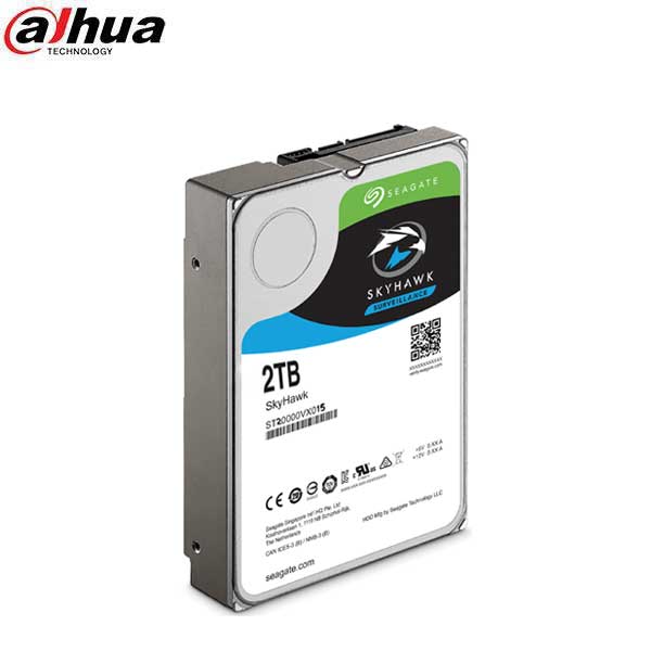 Dahua / Skyhawk / Surveillance Hard Drive / 2TB HDD / DH-ST2000VX015 - UHS Hardware